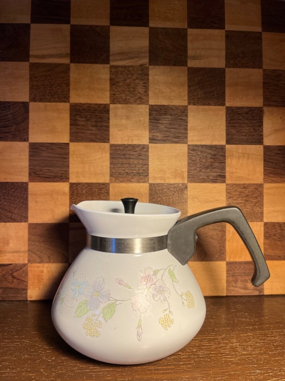 Pastel Corning Ware Tea Kettle